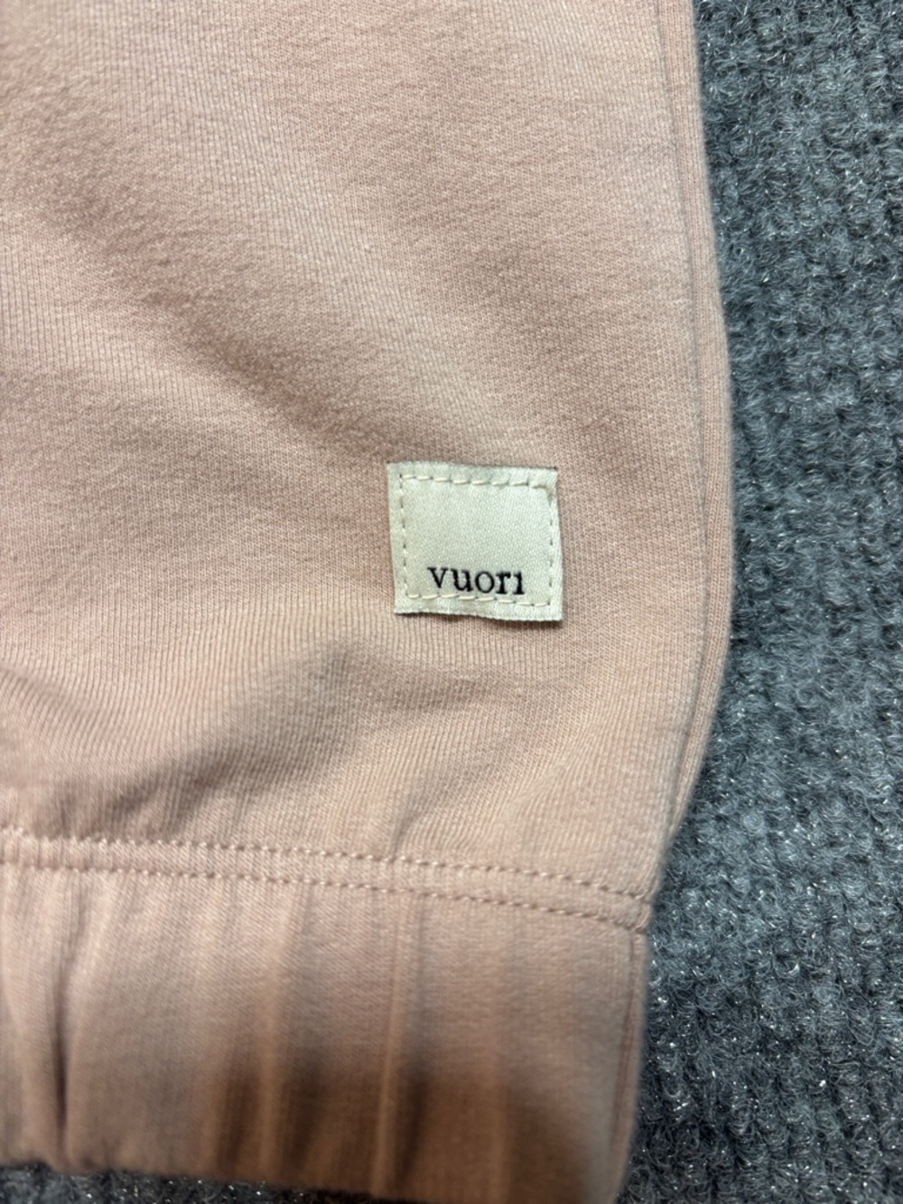 Vuori Laguna Dogwood Pink Zip Up Hoodie VW256 Womens Large NWT Athletic Jacket - Picture 7 of 10